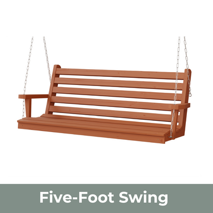 Wimberley Spruce Swing - Cedar 5 ft