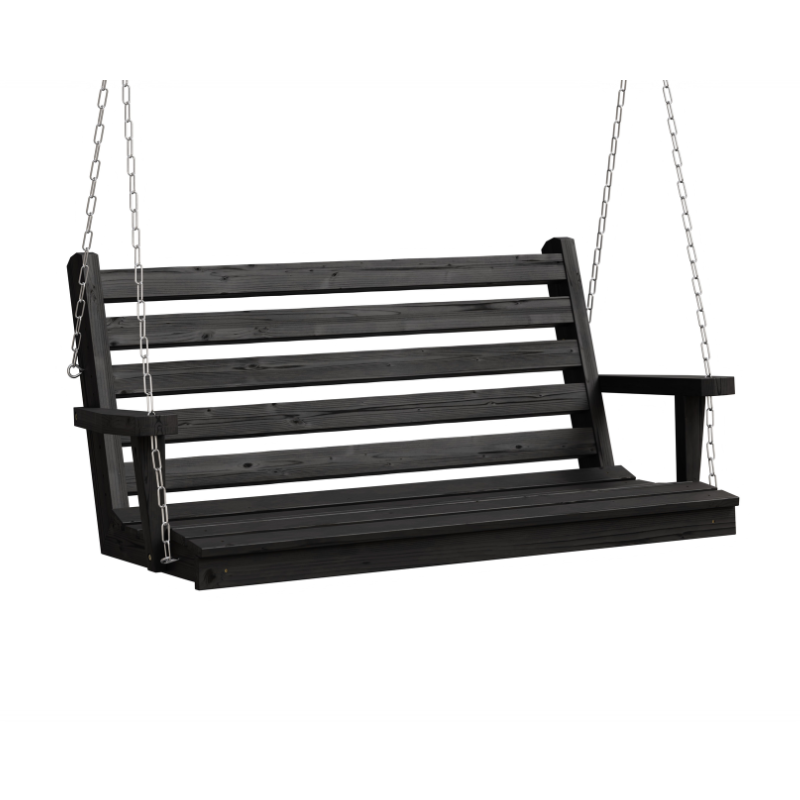 Wimberley Spruce Swing - Charcoal Stain