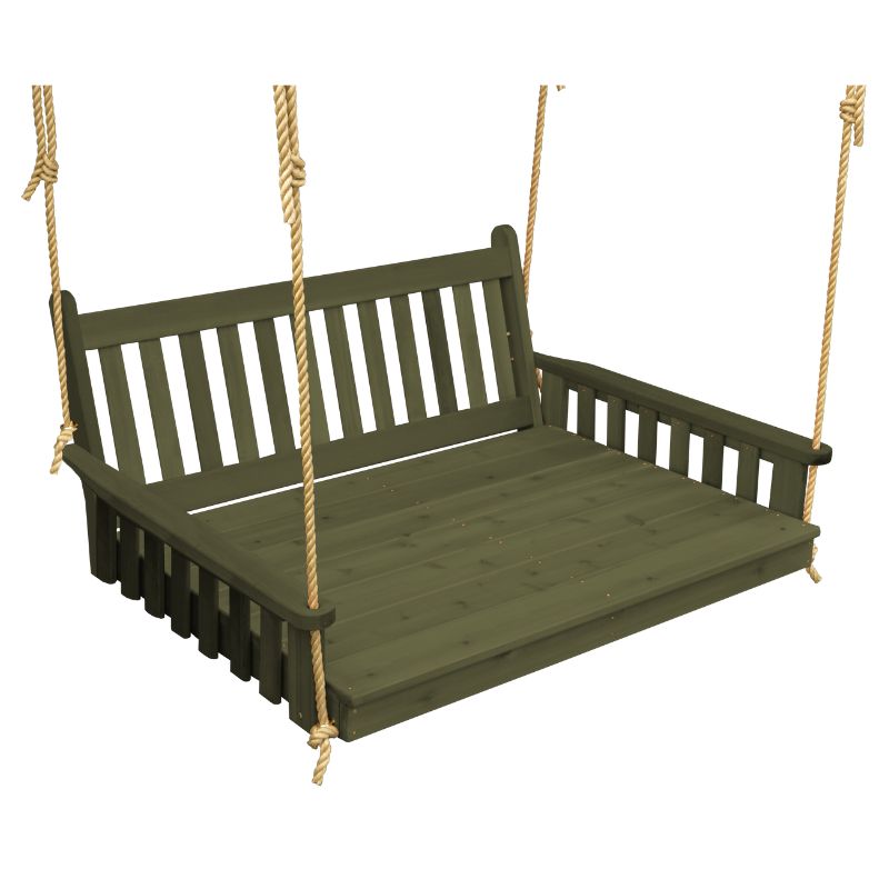 Winslow Cedar Swing Bed - Linden