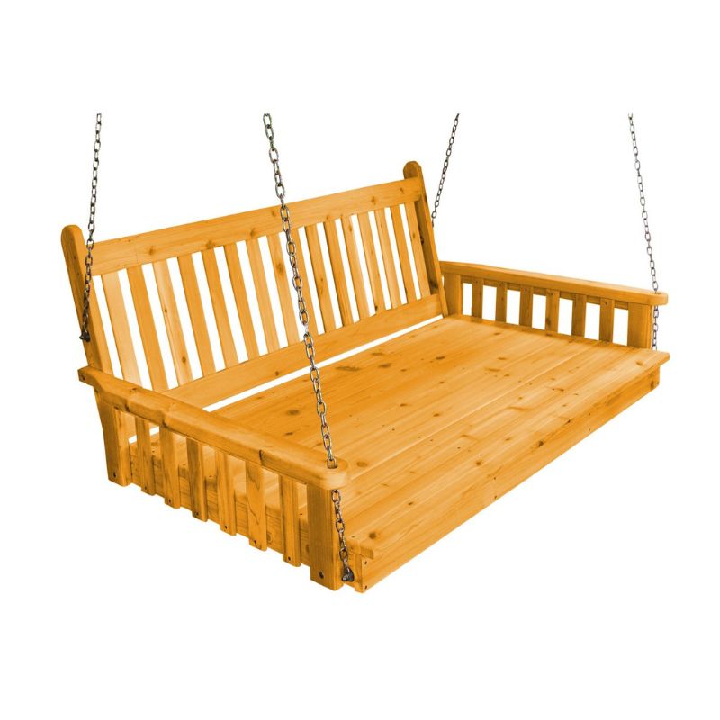 Winslow Cedar Swing Bed - Natural