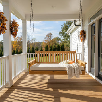 Winslow Pine Swing Bed - Easy Breezy Porch Swings
