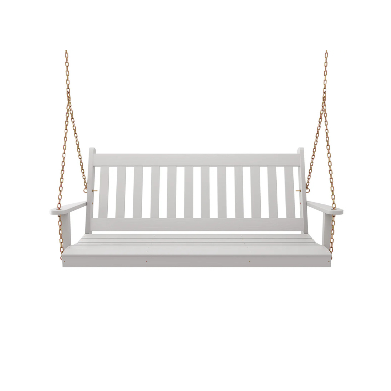 Winslow Porch Swing (Cedar or Pine) - White Paint
