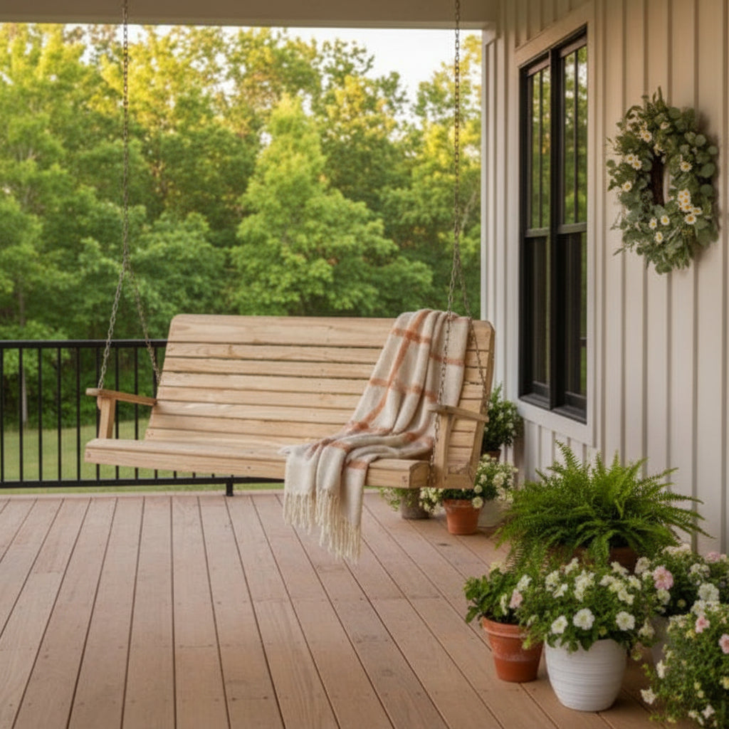 Porch Swings for Every Style | Easy Breezy Porch Swings