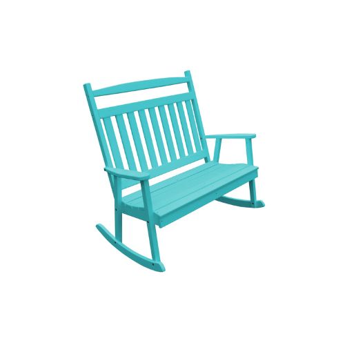 Poly Classic Porch Rocker - 5 ft Aqua