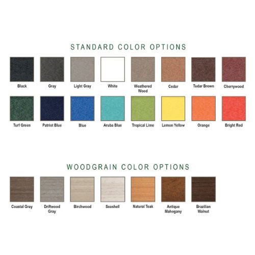 Poly Classic Porch Rocker - Easy Breezy Porch Swings