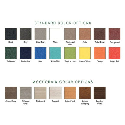 Poly Classic Porch Rocker - Easy Breezy Porch Swings