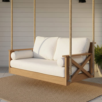 Darcy Loveseat Swing - Easy Breezy Porch Swings