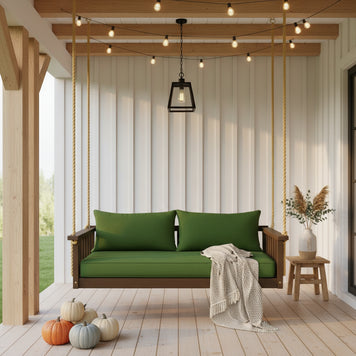 hanging outdoor daybed swing porch