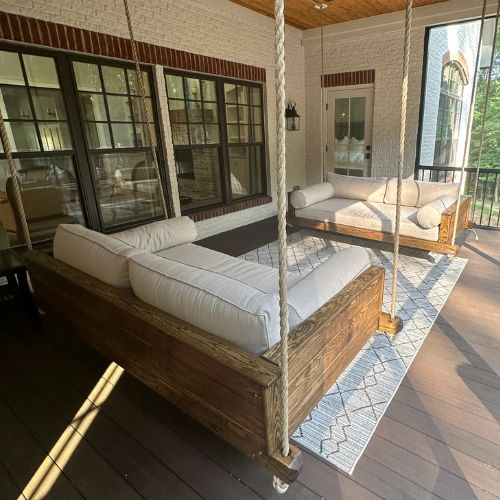 Hayden Swing Bed - Easy Breezy Porch Swings