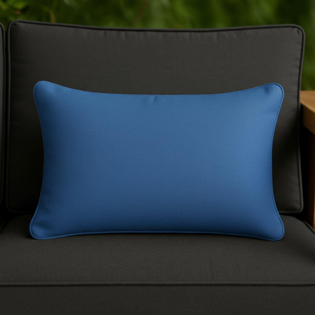 lumbar_pillow_sunbrella29 Canvas Sapphire blue