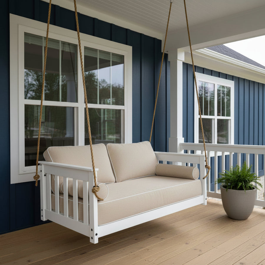 Miley Hanging Loveseat Swing by PorchCraft (2 and 3 Person)