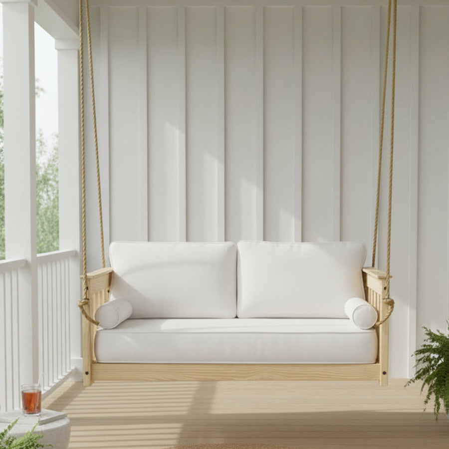 Miley Poly Hanging Loveseat Swing by PorchCraft