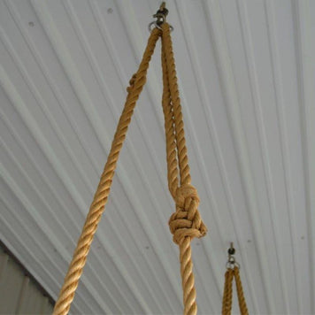 Deluxe Rope Hanging Kit for Swing Beds - Easy Breezy Porch Swings