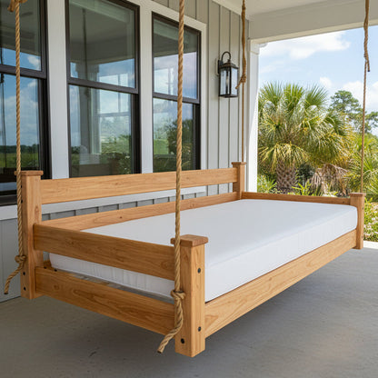 Rowan Pine Swing Bed - Easy Breezy Porch Swings