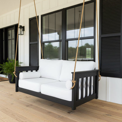 Miley Hanging Loveseat Swing by PorchCraft (Two and Three Person)