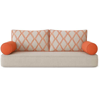 Malvern Swing Bed Cushion Set (Sunbrella) - Easy Breezy Porch Swings