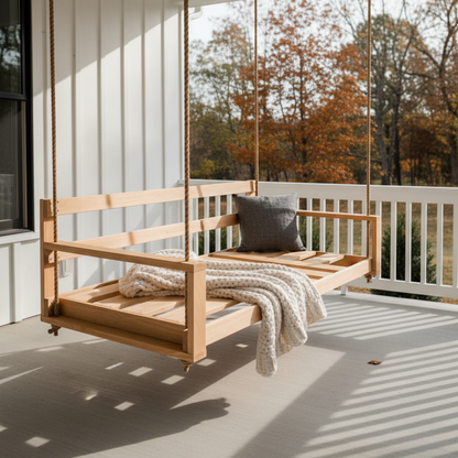 PorchCraft Do-It-Yourself Swing Bed Kit